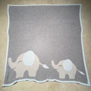 Barefoot Dreams baby blanket elephant